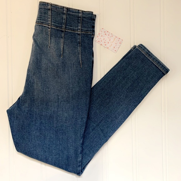 🚫✖️SOLD✖️🚫 🆕Free People High Rise Jeans - Picture 10 of 10